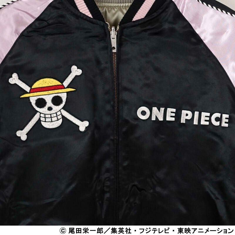 ONE PIECE × Switch Planning Nami & Robin Embroidered Sukajan