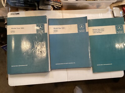 1983-1984-1985 Mercedes Benz 500SEL 500SEC Shop Service Repair Manual Engine 126