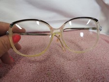 Vintage Joan Collins Secrets Women's 1980's Oversized Eyeglasses
