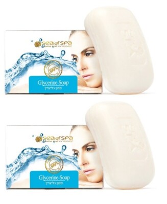 Pack of 2 Sea Of Spa Dead Sea Glycerine Soap 125gr