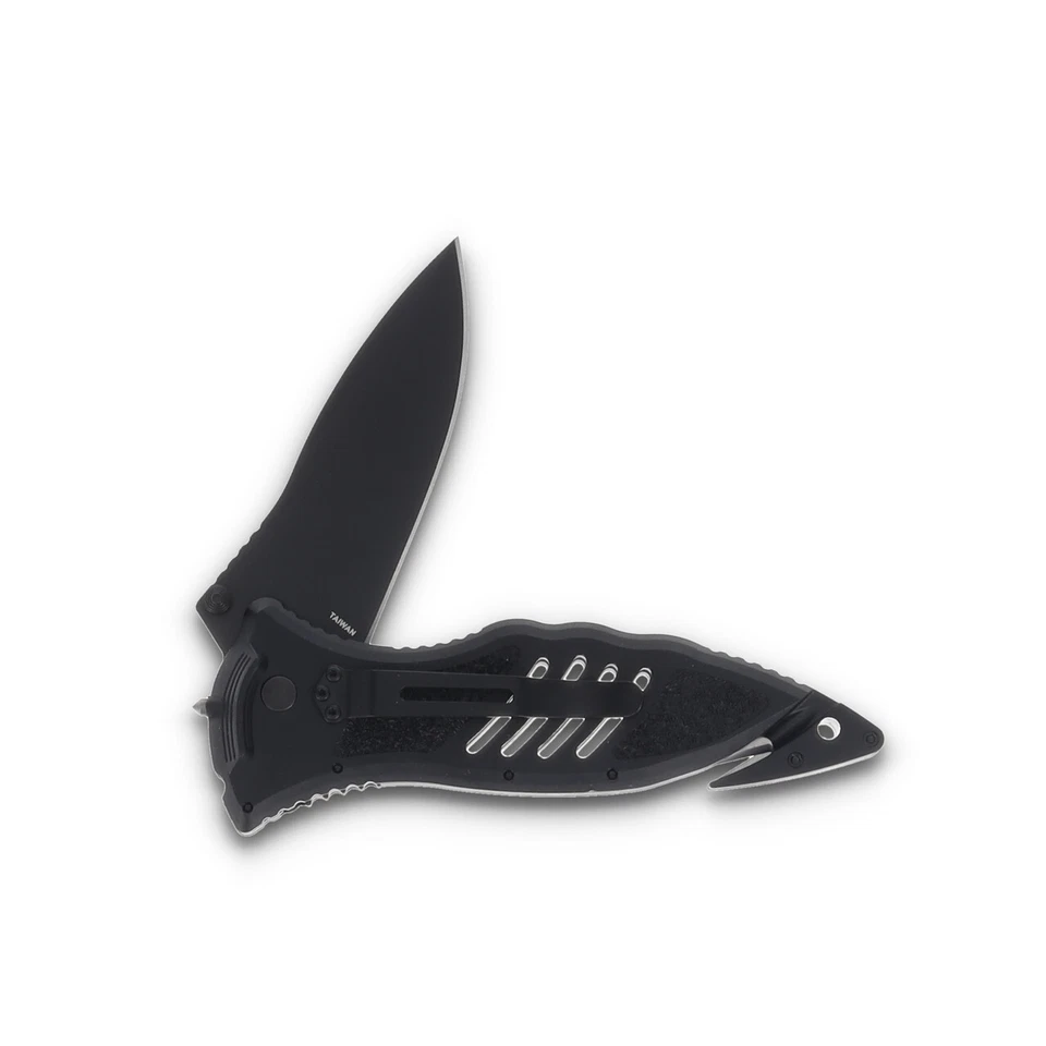 Cuchillo plegable grande Blackhawk CQD BH15M301BK Foto 3 de 4
