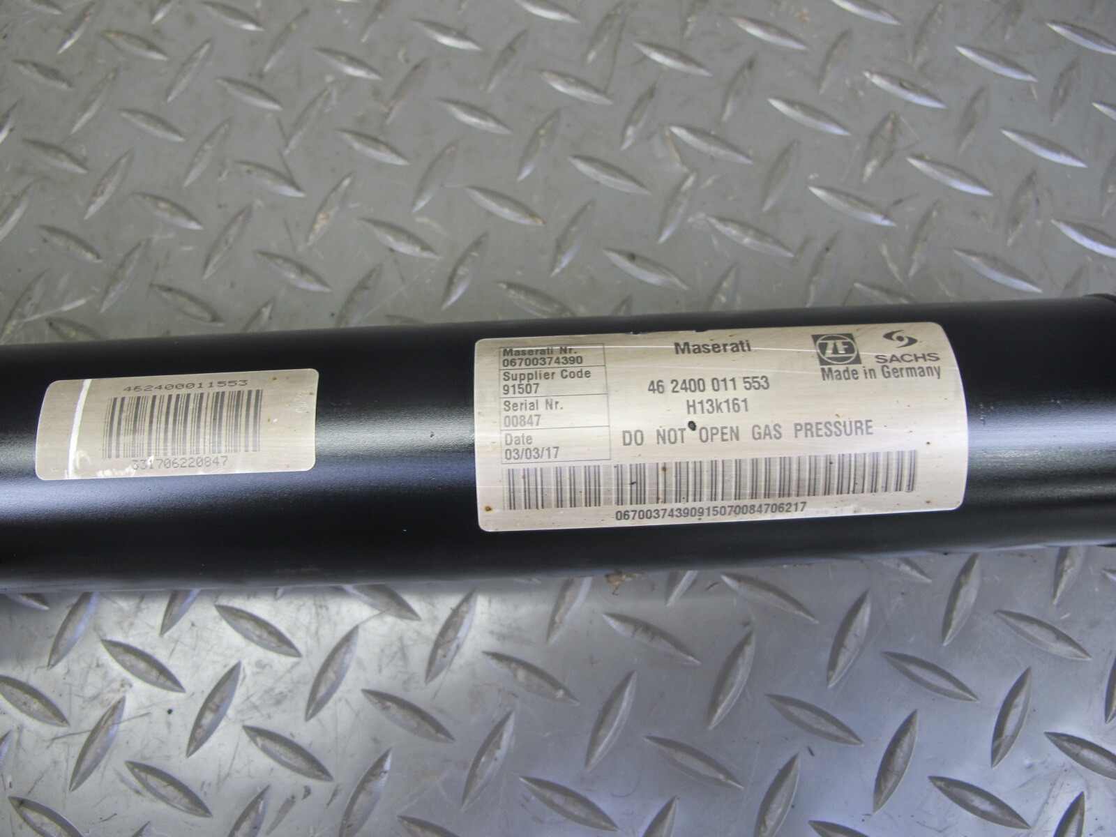 2017-2020 MASERATI LEVANTE M161 AWD REAR RIGHT AIR STRUT SHOCK ABSORBER