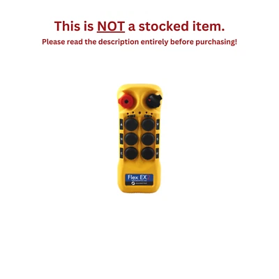 MAGNETEK FLEX EX2 RADIO REMOTE SPARE TRANSMITTER FLEX-6EX2-TX