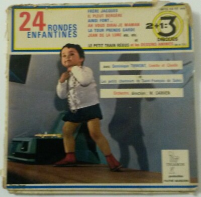 24 KINDERRINGE TIMONT 3x7'' EP45T SAINT FRANCOIS DE SALES PORTO SELBSTKOSTENPREIS