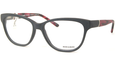 MORE & MORE 50511 820 Glittery Dark Slate Grey UNIQUE EYEGLASSES 54-15-135mm