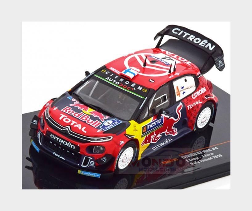【美品】ixo 1/43 WRCmodel CitroenDS3/C4 Ixo 1:43 Citroen C4 WRC #1 S.Loeb / D.Elena Winner Rally de