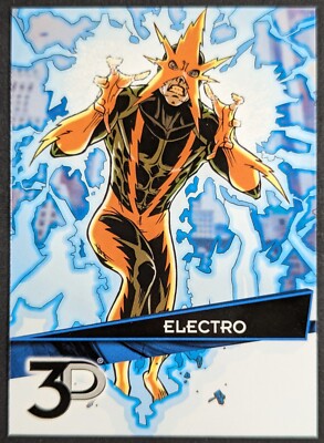 Electro 2015 Marvel 3D Upper Deck Card #60 (NM)