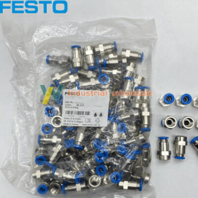3PCS FESTO NEW QS-3/8-8 153006 Push in fitting QS Fast delivery
