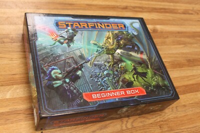 Starfinder Beginner Box Board Game Paizo Games 2019 Unpunched