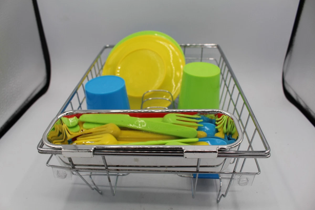 Melissa & Doug Wash Dry Dish Set