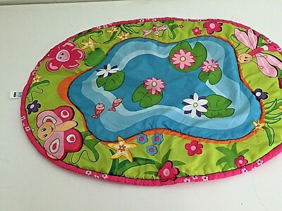 Tiny Love Tummy Time Replacement Play Mat Oval 32'' Diameter-MAT ONLY