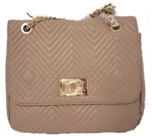 Nwt Bebe Chantal Purse Crossbody Handbag Taupe Brown Gold Chain Ebay