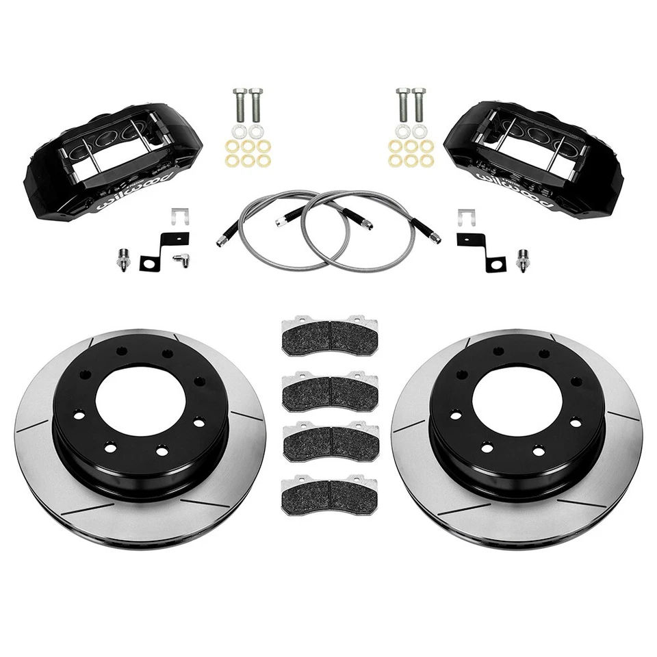 Kit de frenos delanteros Wilwood TX6-DM Big Brake Truck, 23-2024 F-250, F-350 Super Duty Foto 2 de 4