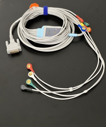 Cavo ECG a scatto Schiller 10 cavi 4.0 compatibile - spedizione in giornata - Foto 1 di 3