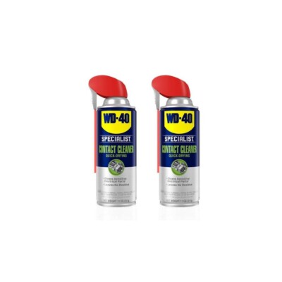 WD-40 Specialist Electrical Contact Cleaner 11 oz Quick Dry Spray 2 Pack New