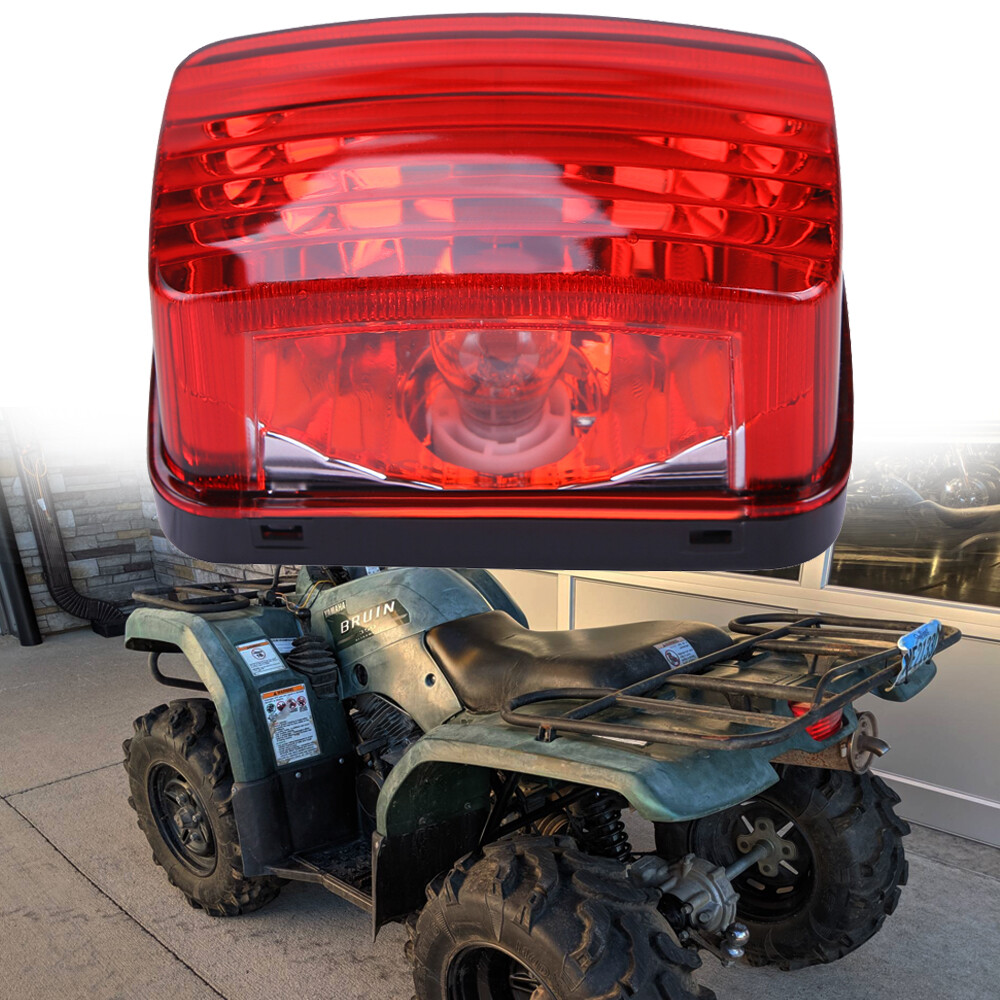 Taillight Assembly w/ Bulb for Yamaha Grizzly 700 YFM700 2007 2008