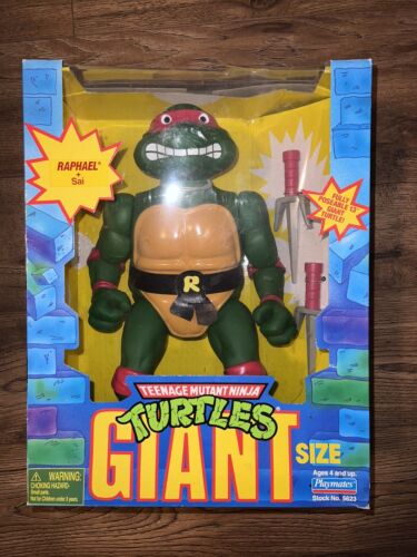 Sealed Vintage Teenage Mutant Ninja Turtles Giant Size  Raphael Tmnt - 第 1/5 張圖片