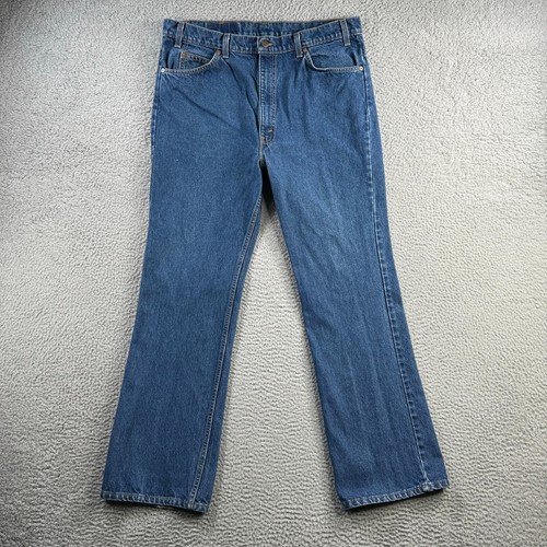 Vintage Levis Jeans Herren 40x32 (passt 39x32) Blau 517 Bootcut Orange Tab Western