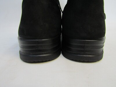 Wolverine Mens Size 13 EW Black Suede Laces Comfort Work  display picture 1