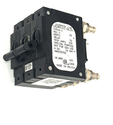 AIRPAX CMLHPK111-1RLS4-33518-1 250A 80V CIRCUIT BRAKER