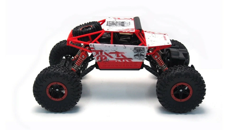 Amewi RC Conqueror Rock Crawler 1:18 | White-Red | 4WD RTR Offroad-Fahrzeug - Bild 3 von 4
