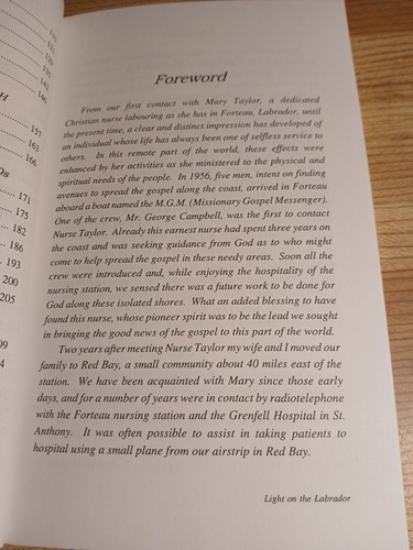 Light On The Labrador Local History Book Newfoundland Mary Taylor Nurse - Picture 12 of 12