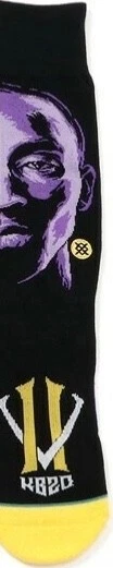 Kobe Faces Stance 545 KB20 Final Season 2016 Men’s L (9-12) 🏀 Socks M545B16KFA - Image 3 of 4