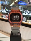 Casio G-Shock GBD-200SM-1A5DR Bluetooth Digital Watch Orange Gray 20BAR