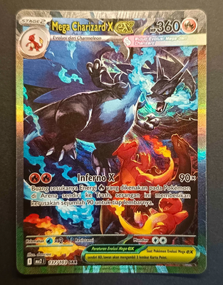 Mega Charizard X ex MA2 137/103 SAR SIR Alt Art Inferno X Pokemon 