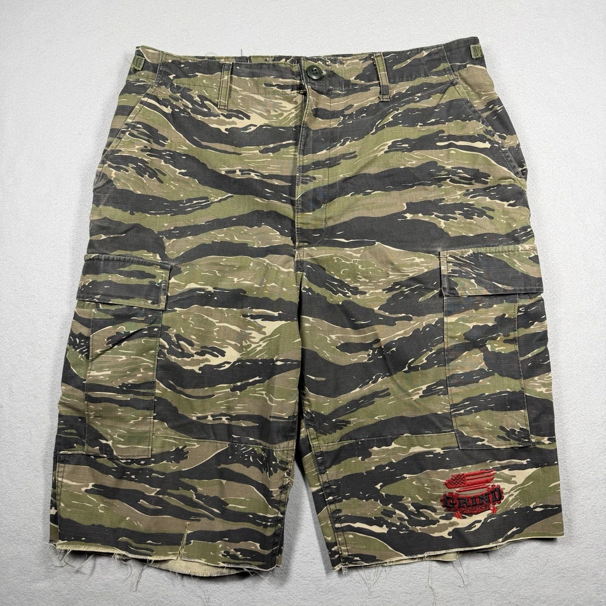 Tiger Camouflage Indiana Men's Shorts for sale | eBay