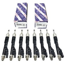 8x Bosch Fuel Injectors 0261500109 For Bmw M5 M6 X5 X6 550i 13647597870 Genuine