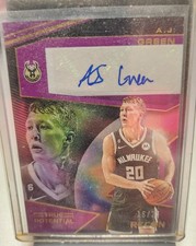 2022-23 Panini Recon  True Potential Signatures A.J. Green #TPS-AJG Purple /25