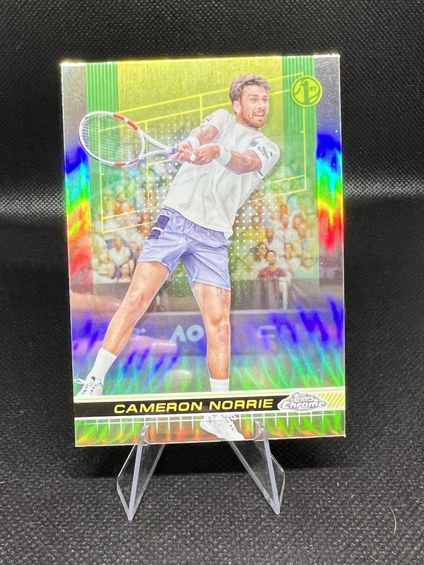 2024 Topps Chrome 1st Cameron Norrie Refractor (1:2 Packs) #136