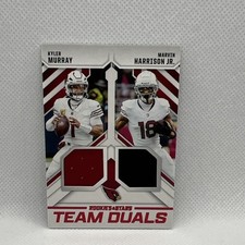 2025 Panini Rookies & Stars Team Duals Kyler Murray Marvin Harrison Jr. #TD-ARI…