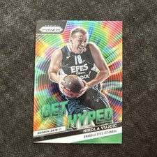 2023-24 Panini Prizm Turkish Airlines EuroLeague - Get Hyped Nikola Vujcic #6...