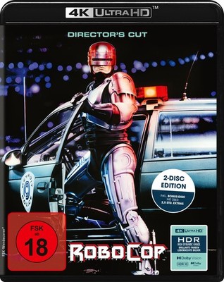 RoboCop (Director's Cut) UHD Blu-ray FSK18  *NEU*OVP*