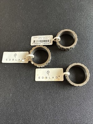 Edblad Titan Ringe - 3er Set. Mit Etikett