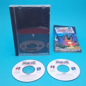 SEGA MEGA-CD ☆ GROUND ZERO TEXAS ☆ Vintage Retro Game Boxed & Complete PAL CIB
