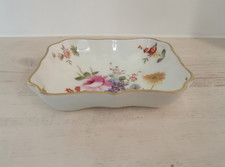 Royal Crown Derby Posies Sweet Rectangular Trinket Pin Dish Floral England