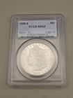 1880-S $1 Morgan Silver Dollar PCGS MS63