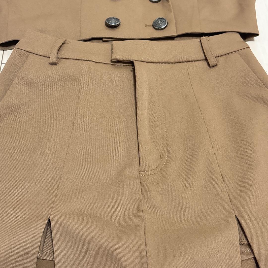 Darich Double Button Short Jacket Setup Suit - image 11