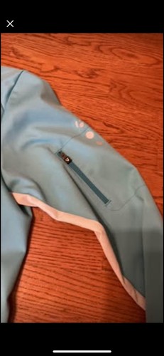Large Women Bontrager 180 Softshell Jacket with Tags Blue - Picture 6 of 9