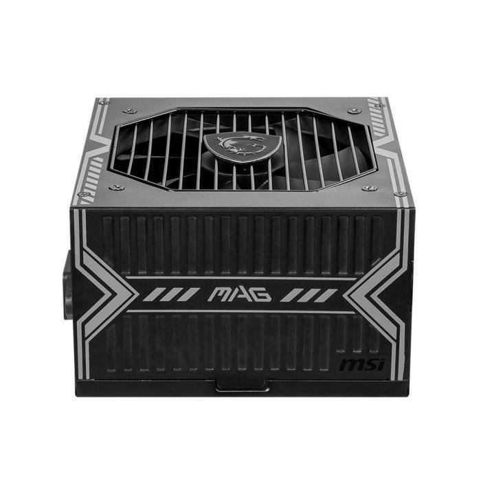 Alimentation MSI MAG A550BN 550W 80Plus Bronze ATX pour Configuration PC Gamer