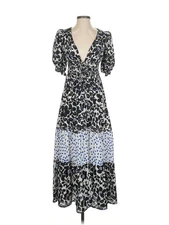 Love, Whit by Whitney Port Women Blue Casual Dress XS