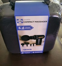Sealy Handheld Deep Tissue Mini Massage Gun With Four Heads And Six Speeds JZ13