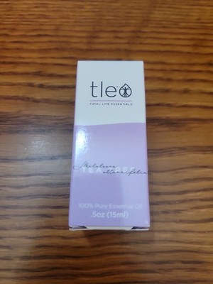 tleo Total Life Essentials Tea Tree  blend  100% Pure Essential Oil .5 oz