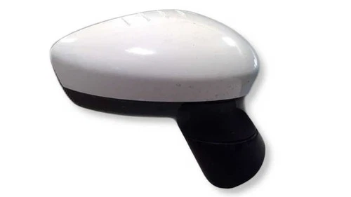 White Passenger Side View Mirror Power Painted Cover Fits 11-19 FIESTA 10314123