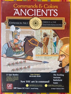 Commands & Colors Ancients Exp 1 ~ Greece v Eastern Kingdom new 2013 ~ Free shpg