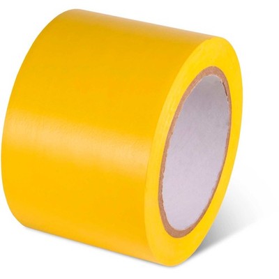 Global Industrial Safety Tape 3''W x 108'L 5 Mil Yellow 1 Roll