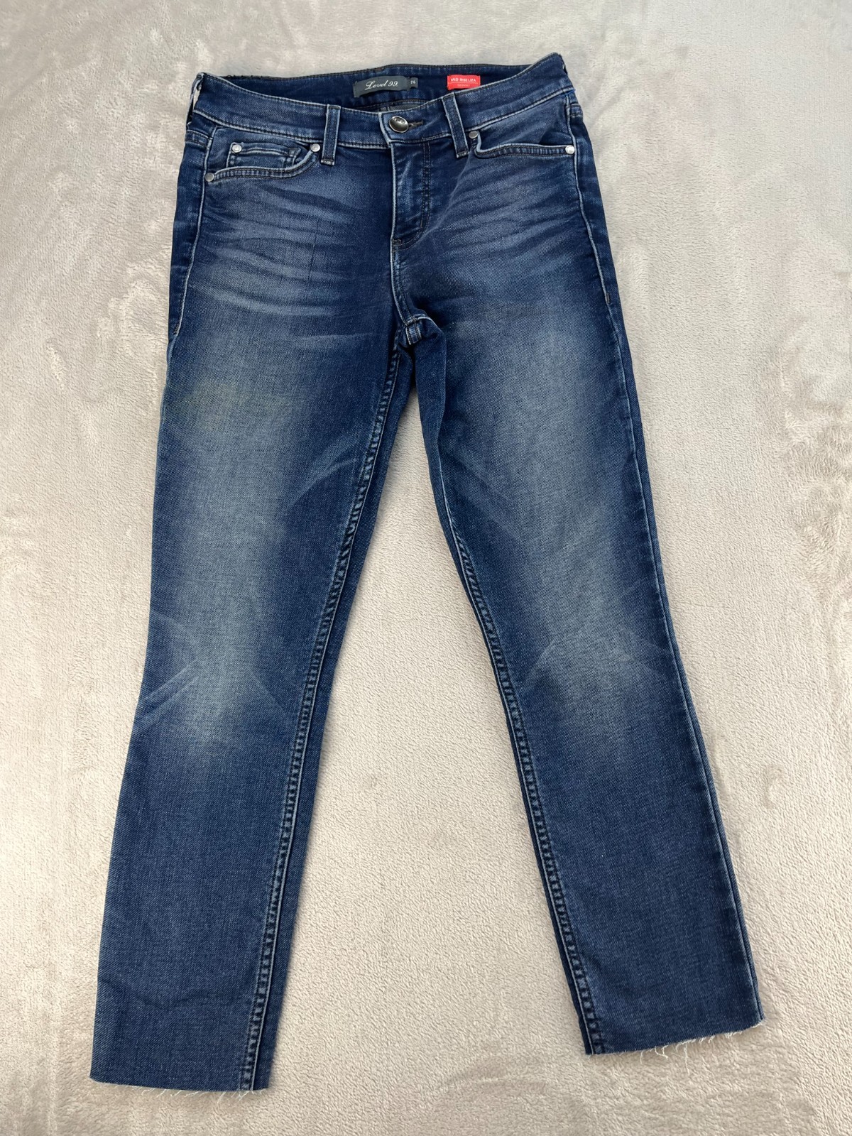 Level 99 Jeans Women's 26 Mid Rise Liza Skinny 26 Dark Wash Denim Casual